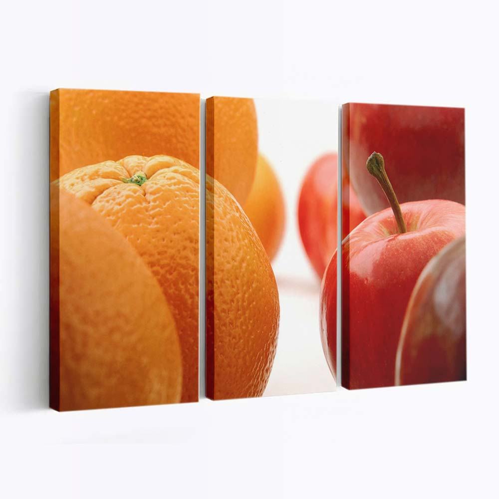 oranges and apples wallpaper